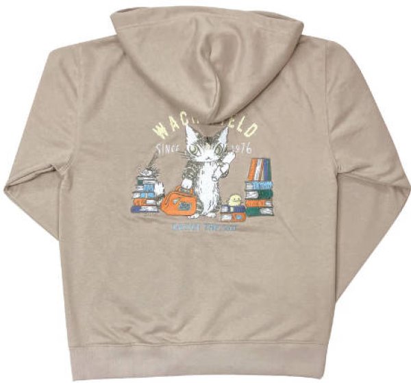 画像1: フルジップ旅する刺繍パーカ　Ｆ　Ｂｅ (1)